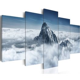 Canvas-taulu Artgeist A peak rising above the clouds, eri kokoja