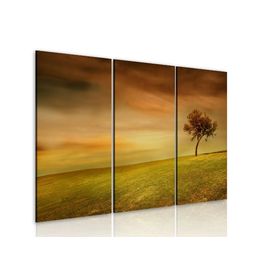 Canvas-taulu Artgeist A lonely tree on a meadow, eri kokoja