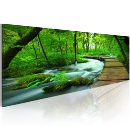 Canvas-taulu Artgeist Forest broadwalk, eri kokoja