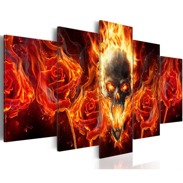 Taulu Artgeist Fiery skull, eri kokoja