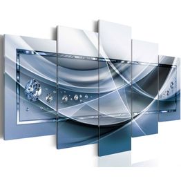 Canvas-taulu Artgeist Blue Rays, eri kokoja