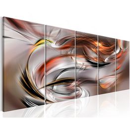Canvas-taulu Artgeist Orange Chaos, eri kokoja