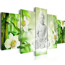 Canvas-taulu Artgeist Buddha and jasmine, eri kokoja