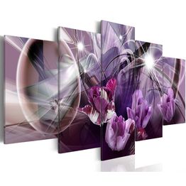 Canvas-taulu Artgeist Purple of tulips, eri kokoja
