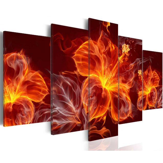Taulu Artgeist Fiery Flowers, eri kokoja