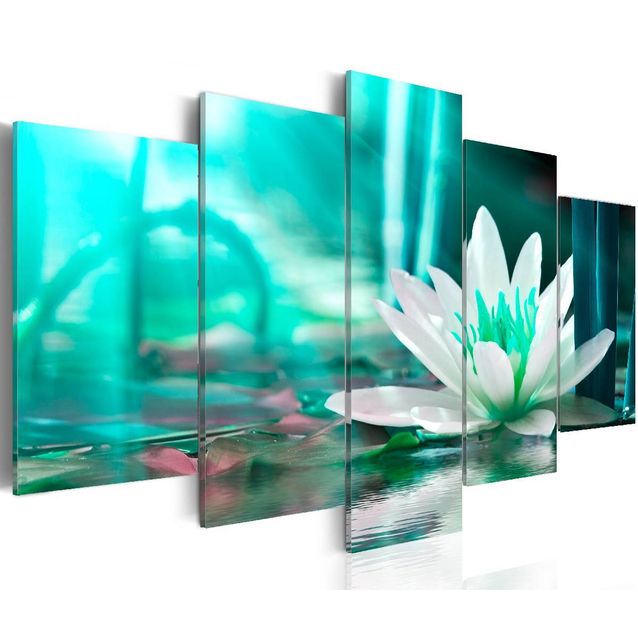 Taulu Artgeist Turquoise Lotus, eri kokoja