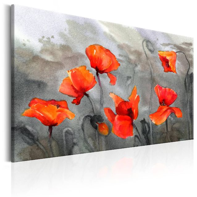 Taulu Artgeist Watercolour Poppies, eri kokoja