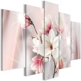 Canvas-taulu Artgeist Dazzling Magnolias, 5-osainen, leveä, eri kokoja