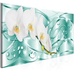 Canvas-taulu Artgeist Flowering Green, 1-osainen, kapea, eri kokoja