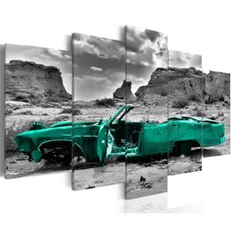 Canvas-taulu Artgeist Green car, eri kokoja