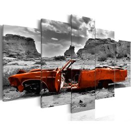 Canvas-taulu Artgeist Orange car, eri kokoja