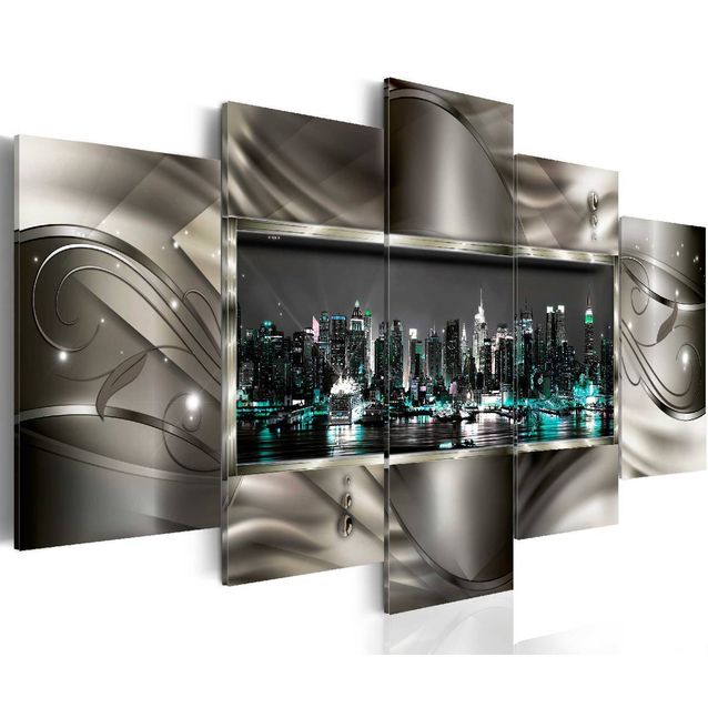 Taulu Artgeist Night in New York, eri kokoja