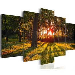 Canvas-taulu Artgeist In the shade of forest, eri kokoja