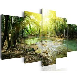Canvas-taulu Artgeist Forest river, eri kokoja
