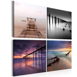 Canvas-taulu Artgeist Four Views, eri kokoja