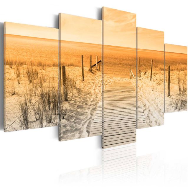 Taulu Artgeist Orange Beach, eri kokoja