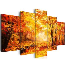 Canvas-taulu Artgeist Autumn Alley, eri kokoja