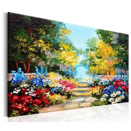 Canvas-taulu Artgeist The Flowers Alley, eri kokoja