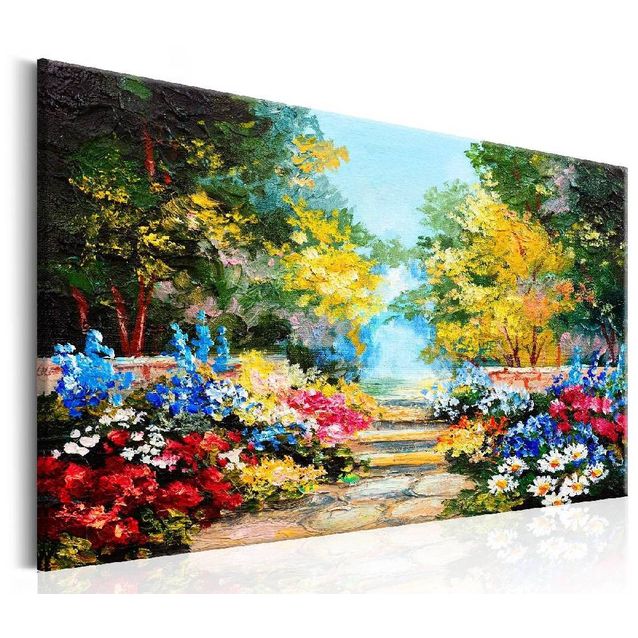 Taulu Artgeist The Flowers Alley, eri kokoja