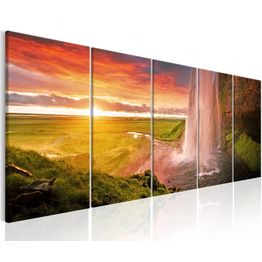 Canvas-taulu Artgeist Seljalandsfoss Waterfall I, eri kokoja