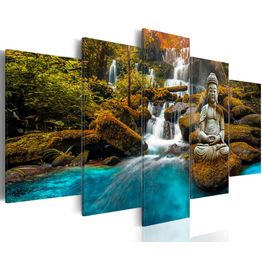 Canvas-taulu Artgeist Enclave of Silence, eri kokoja