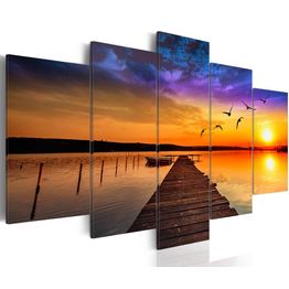 Canvas-taulu Artgeist Romantic Lake, eri kokoja