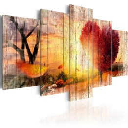 Canvas-taulu Artgeist Autumnal Love, eri kokoja