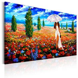 Canvas-taulu Artgeist Woman with Umbrella, eri kokoja