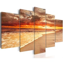 Canvas-taulu Artgeist Sea: Beautiful Sunset, eri kokoja