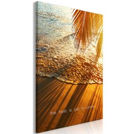 Canvas-taulu Artgeist The Best Is Yet To Come, 1-osainen, pystysuuntainen, eri kokoja
