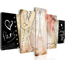 Canvas-taulu Artgeist Old postcard, eri kokoja