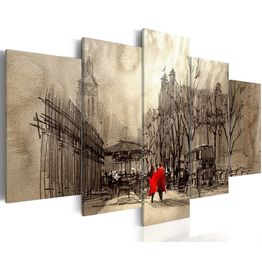 Canvas-taulu Artgeist Romantic Stroll, eri kokoja