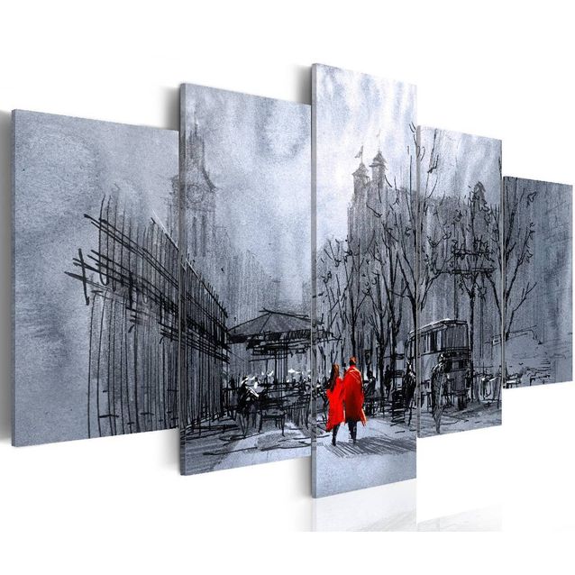 Taulu Artgeist Blue Walk, eri kokoja