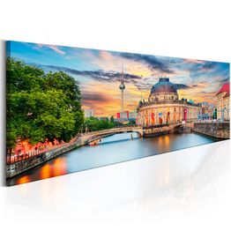 Canvas-taulu Artgeist Berlin: Museum Island, eri kokoja