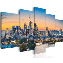 Canvas-taulu Artgeist Frankfurt am Main - Germany, eri kokoja