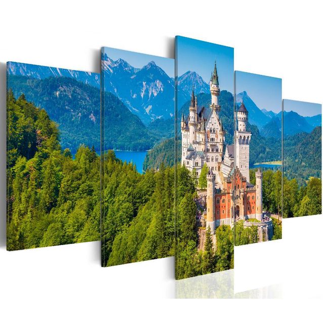 Taulu Artgeist Neuschwanstein Castle, eri kokoja