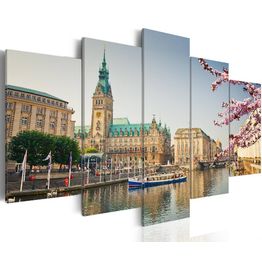Canvas-taulu Artgeist Spring in Hamburg, eri kokoja