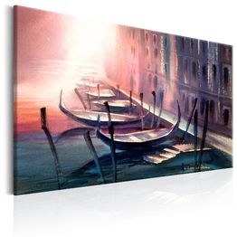Canvas-taulu Artgeist Early Morning in Venice, eri kokoja