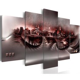 Canvas-taulu Artgeist Crimson City, eri kokoja