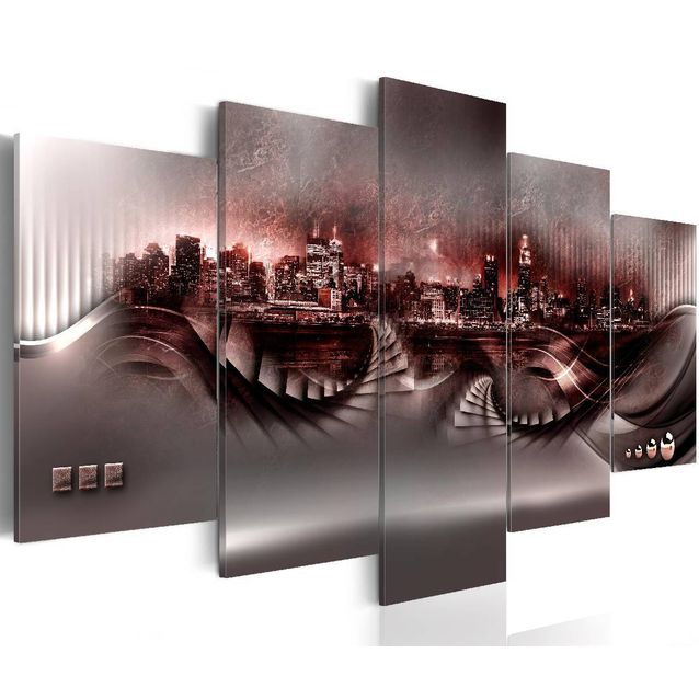 Taulu Artgeist Crimson City, eri kokoja