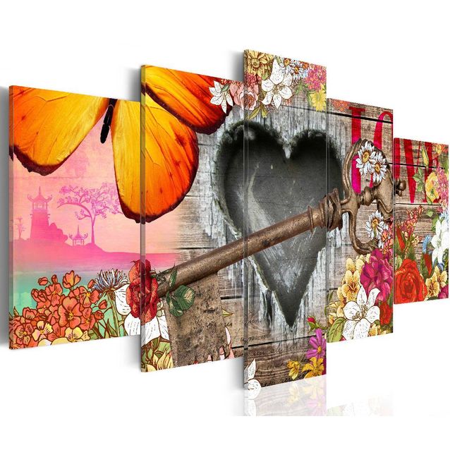 Taulu Artgeist Love trailer, eri kokoja