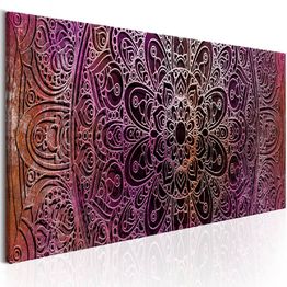 Canvas-taulu Artgeist Mandala: Amethyst Energy, eri kokoja