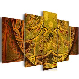 Canvas-taulu Artgeist Mandala: Golden Power, eri kokoja