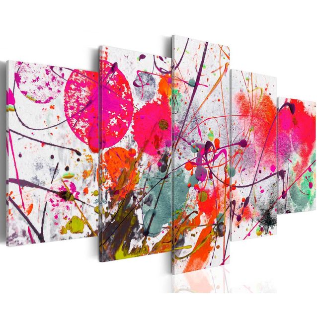 Taulu Artgeist Dance of Red, eri kokoja