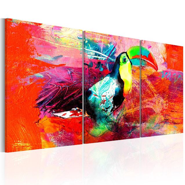 Taulu Artgeist Colourful Toucan, eri kokoja
