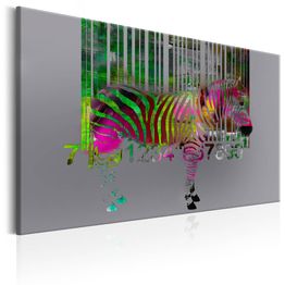 Canvas-taulu Artgeist Zoo of Modernity, eri kokoja