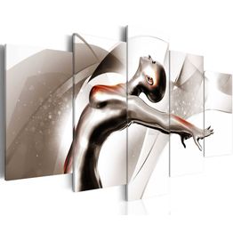 Canvas-taulu Artgeist Gold dance: She, eri kokoja