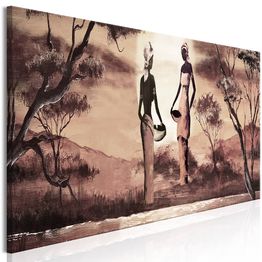 Canvas-taulu Artgeist Working Women, 1-osainen, kapea, eri kokoja