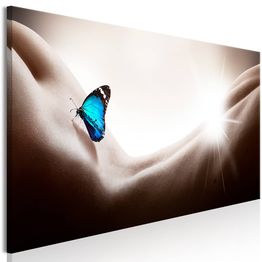 Canvas-taulu Artgeist Woman and Butterfly, 1-osainen, kapea, eri kokoja