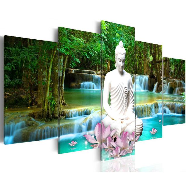 Taulu Artgeist Zen Waterfall, eri kokoja